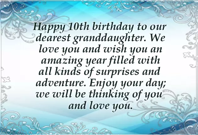 Happy Birthday Wishes For 10 Years Old Girl Happy Birthday Wishes For 10 Years Old Girl