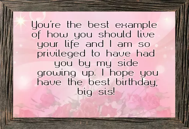 Funny Birthday Wishes For Older Sister
