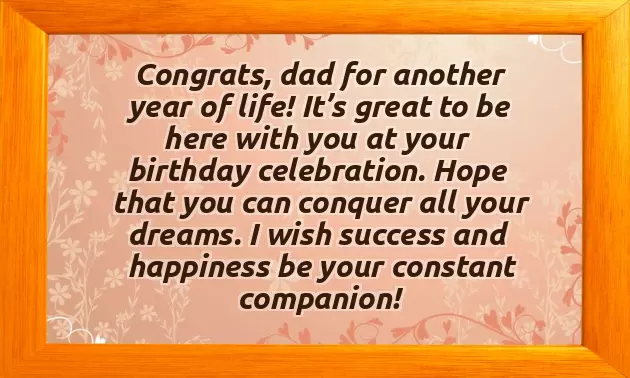Birthday Thought For Father Birthday Thought For Father