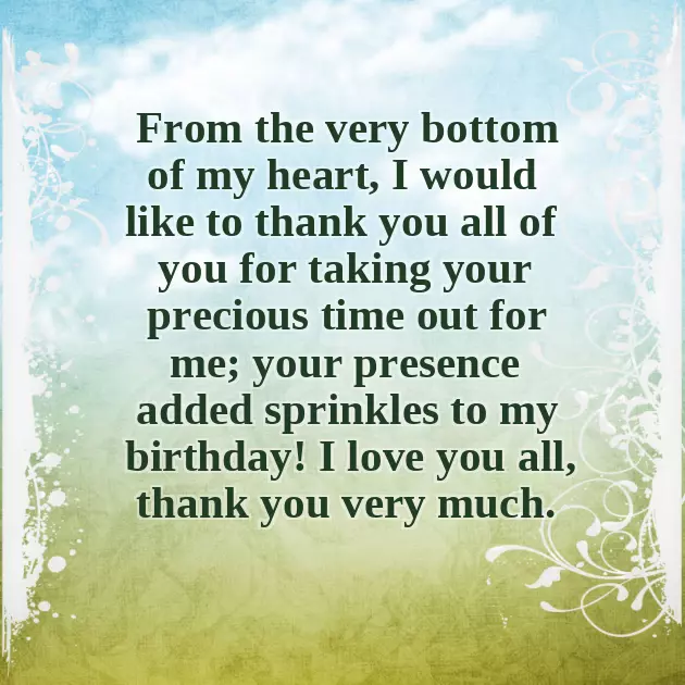 Thanking Wishes