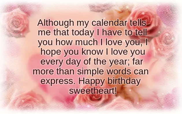 Words To Wife On Birthday Words To Wife On Birthday