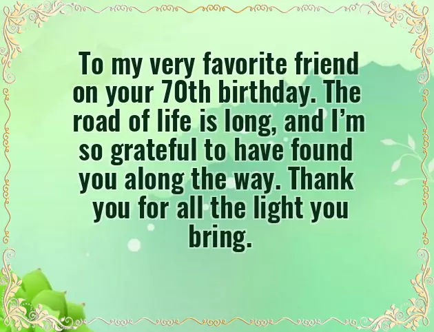 Birthday Wish To A Lady Friend