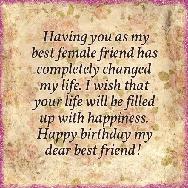 Birthday Blessing For Female Friend Birthday Blessing For Female Friend