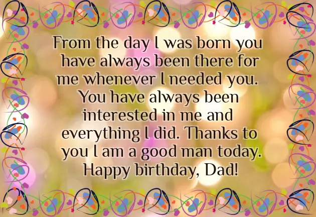 Quotes On Dads Bday Quotes On Dads Bday