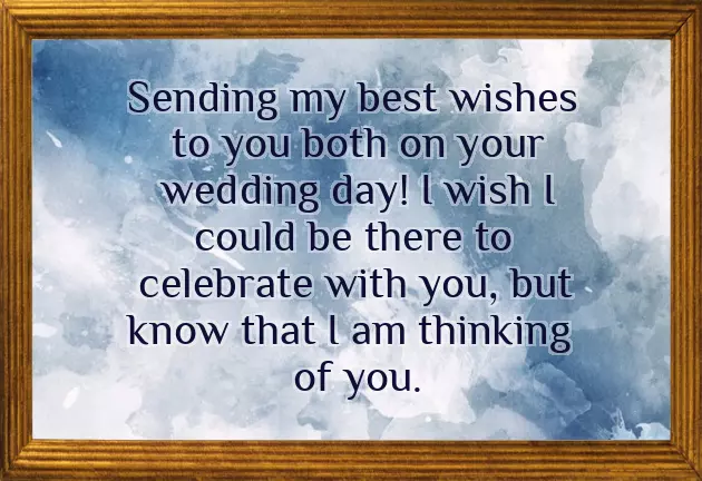 Best Wishes For Newly Wed Couple