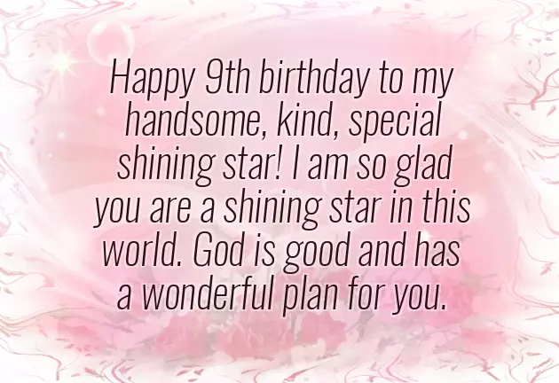 Happy 9Th Birthday Grandson