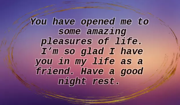 Good Night Wish For A Friend Good Night Wish For A Friend