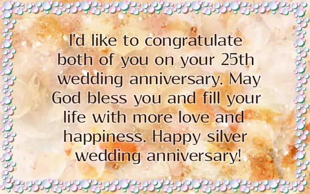 Best 25Th Anniversary Wishes For Parents Best 25Th Anniversary Wishes For Parents