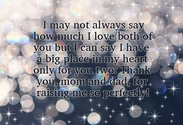 Wishes For Parents Birthday