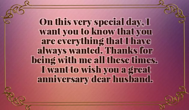 Husband Marriage Anniversary Wishes
