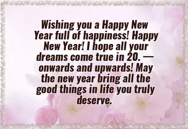 Happy New Year Wishes For Company