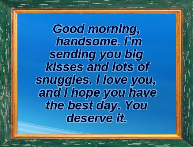 Good Morning Message For A Woman You Love