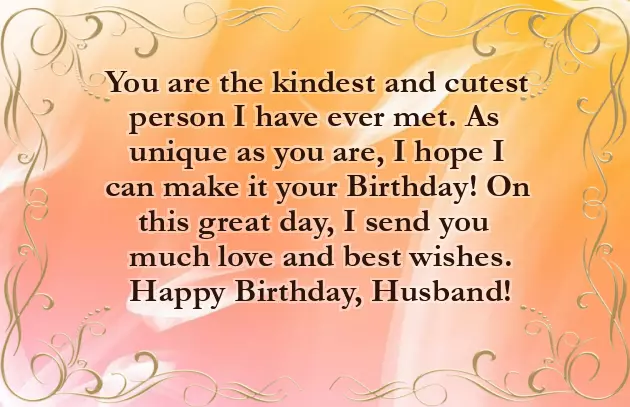 Birthday Wishes For My Hubby