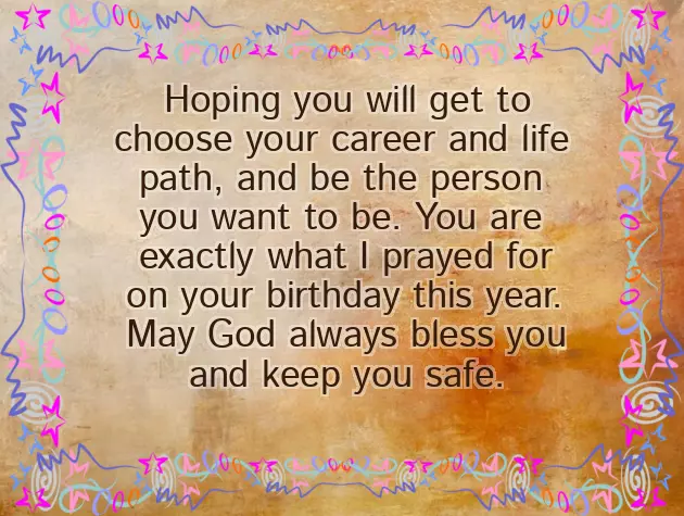 Birthday Wishes To 14 Year Old Boy