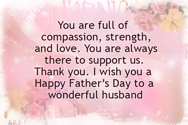 Fathers Day Wishes For My Husband