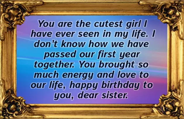 Happy Birthday Wishes To My Little Sister Happy Birthday Wishes To My Little Sister