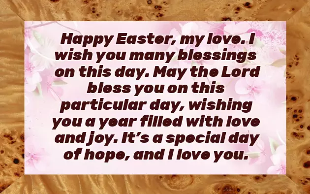 Easter Wishes To My Love Easter Wishes To My Love