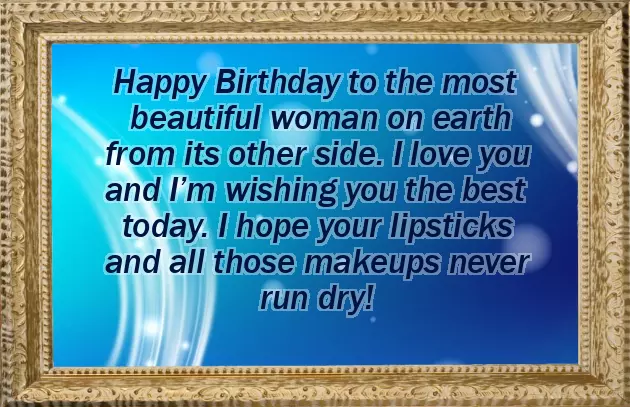 Birthday Wishes To Wife To Be