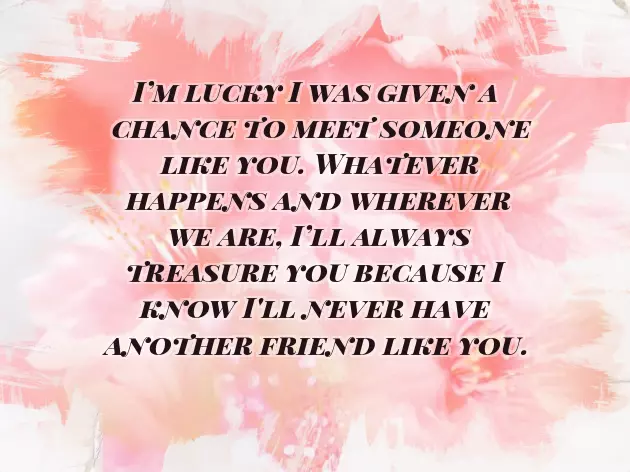 Meaningful Birthday Message For Best Friend