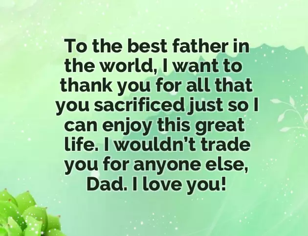 Short And Sweet Fathers Day Message Short And Sweet Fathers Day Message