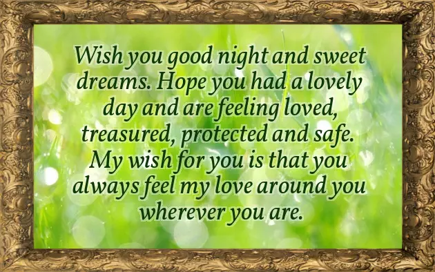 Romantic Good Night For Husband