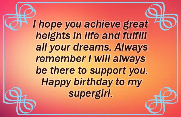 Birthday Wishes To Our Daughter From Mom And Dad