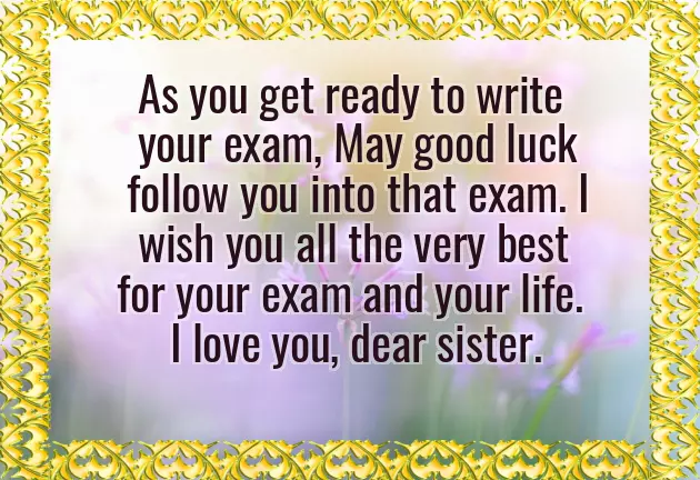 Wish You All The Best For Your Exam Wish You All The Best For Your Exam