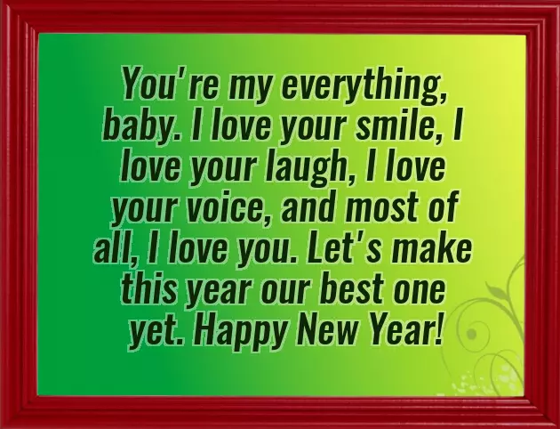 New Year Love Message New Year Love Message