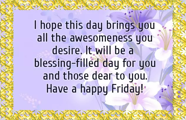 Good Morning Messages Happy Friday Good Morning Messages Happy Friday