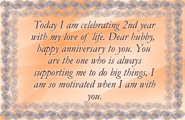 2Nd Love Anniversary Wishes 2Nd Love Anniversary Wishes