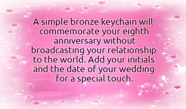 8Th Anniversary Gift For Him 8Th Anniversary Gift For Him