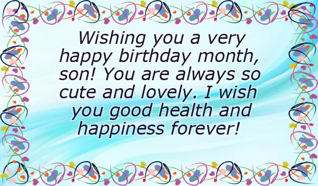 First Month Birthday Wishes For Baby Boy First Month Birthday Wishes For Baby Boy