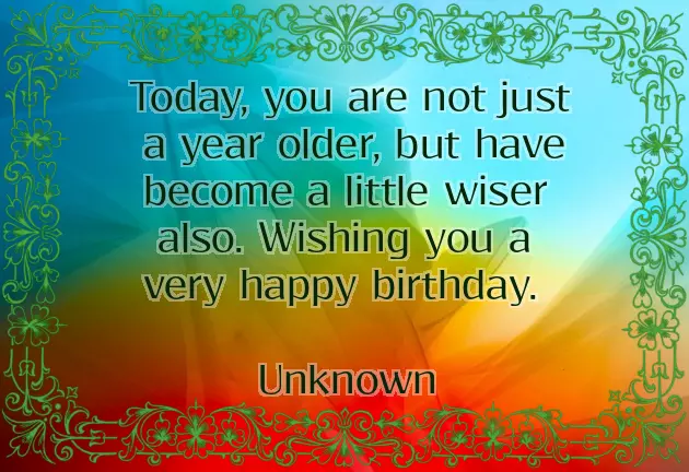 Birthday Wishes Thoughts
