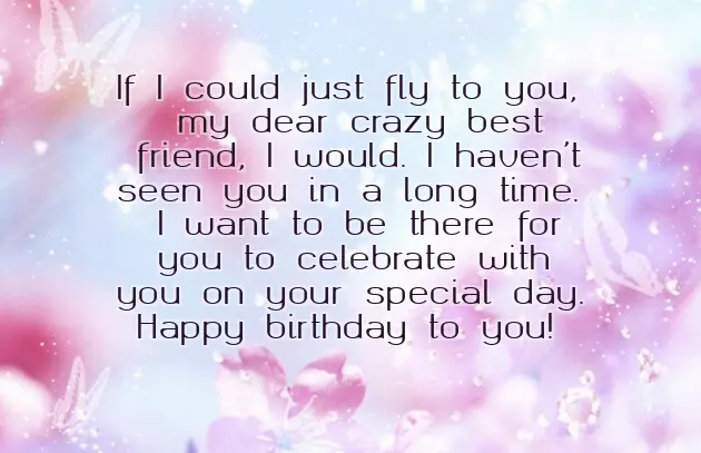 Happiest Birthday To My Crazy Friend Happiest Birthday To My Crazy Friend