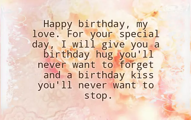 Happy Birthday To Gloria