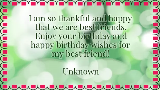 Quotes For Birthday Best Friend Girl