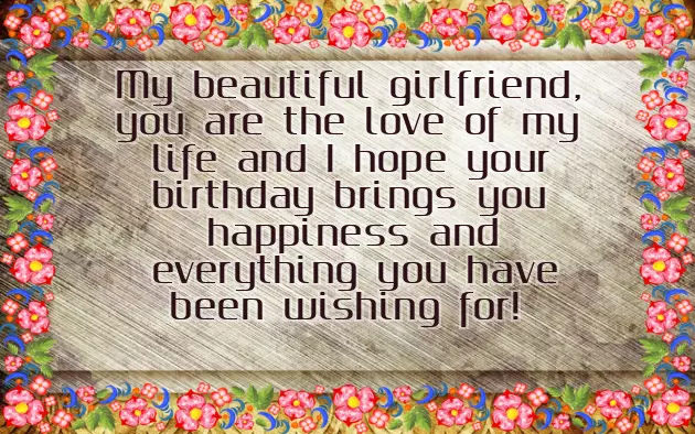 Birthday Text To My Girlfriend Birthday Text To My Girlfriend