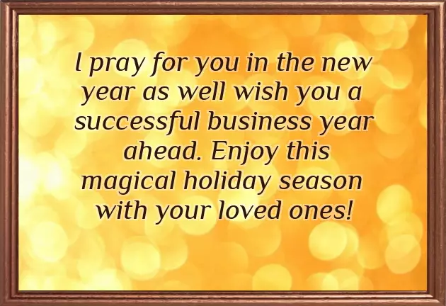 New Year Wishes Business New Year Wishes Business