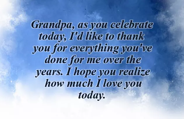 Congratulations New Grandpa