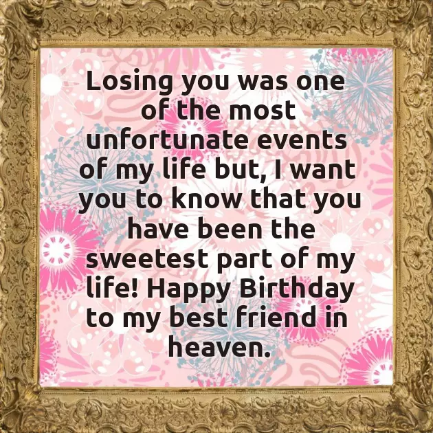 Happy Heavenly Birthday Daughter