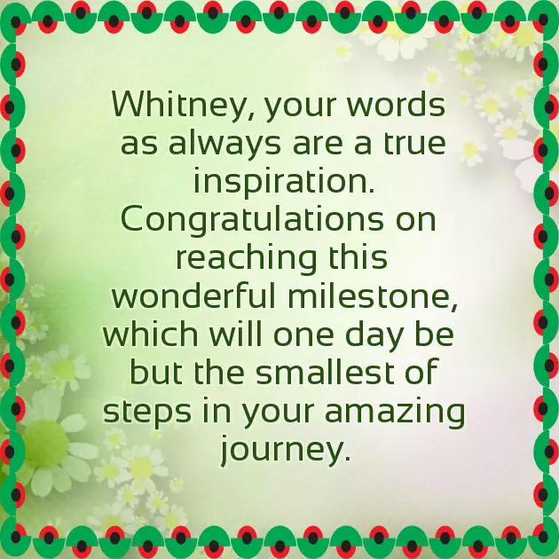 Congratulations On 1 Year Anniversary At Work