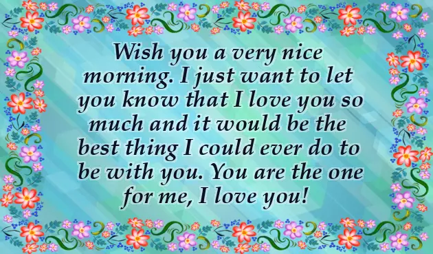 A Sweet Good Morning Message For Her A Sweet Good Morning Message For Her
