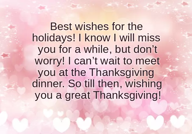 Thanksgiving Wishes