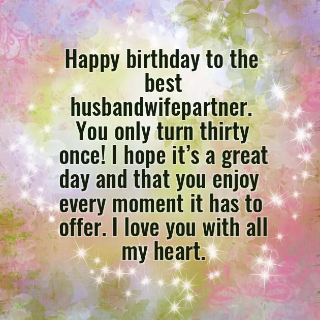 Birthday 30Th Wishes Birthday 30Th Wishes