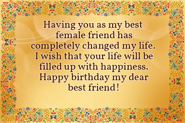 Birthday Wishes For Female Friend Quotes Birthday Wishes For Female Friend Quotes