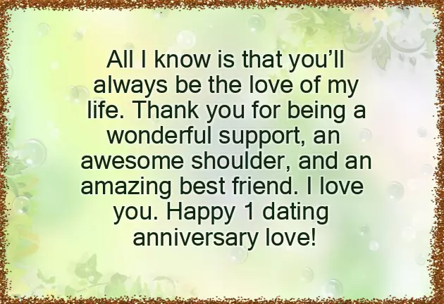 1 Year Relationship Anniversary Quotes