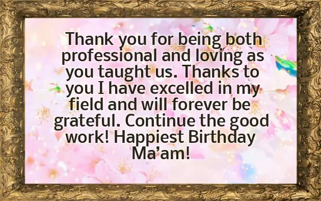 Happy Birthday Teacher Happy Birthday Teacher