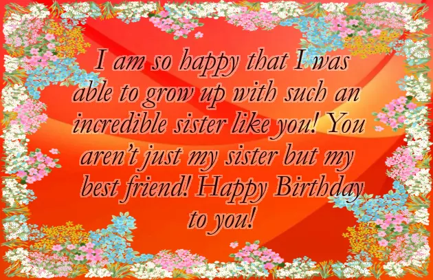 Wishing Elder Sister On Her Birthday Wishing Elder Sister On Her Birthday
