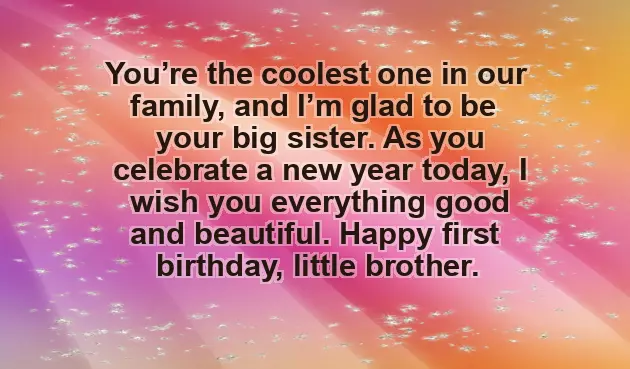 Birthday Wishes Small Brother