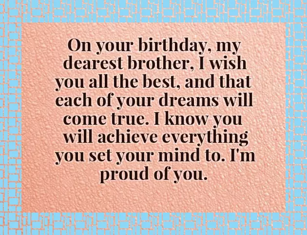 Happy Birthday For Brother Wishes Happy Birthday For Brother Wishes